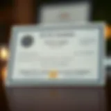 Illustration of a DUNS number certificate