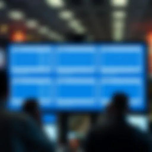Illustration showing different ad formats available on Facebook