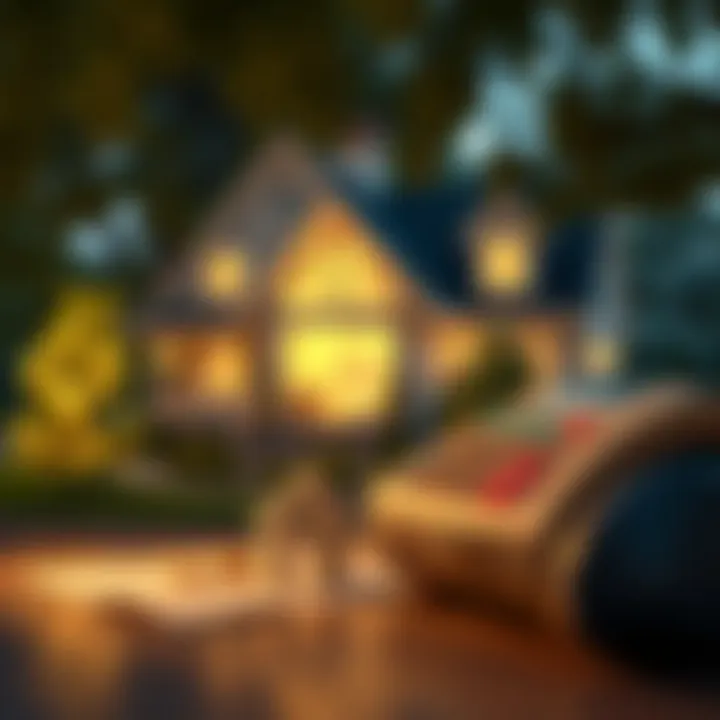 Illustration of tips for prospective home buyers