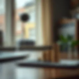 Visual representation of debt to income ratio concept