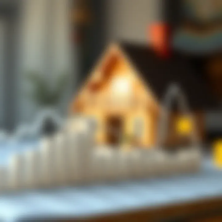 Graph showcasing interest rate trends