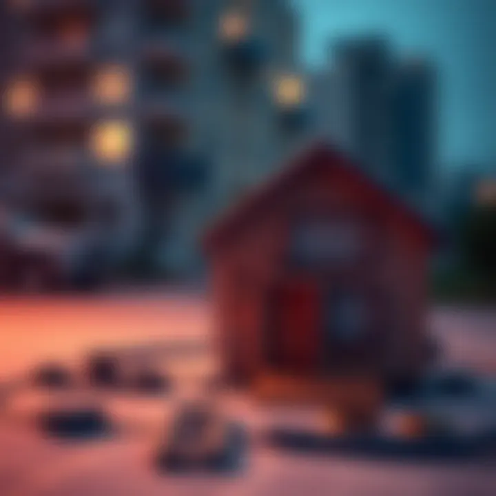 A visual representation of real estate commission structure in Georgia.