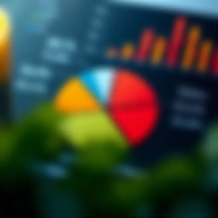 Pie chart demonstrating factors influencing salary rates