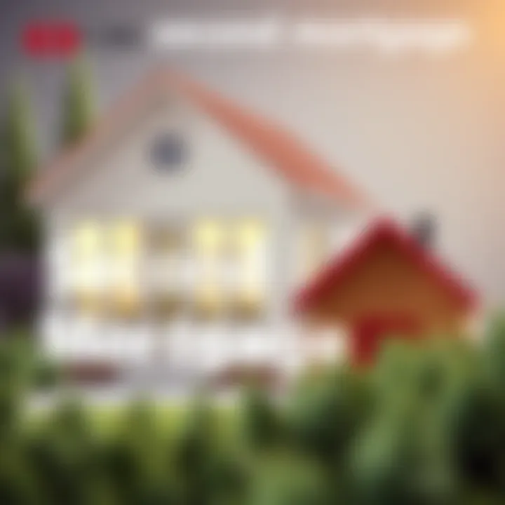 Illustration showing the key requirements for a second mortgage