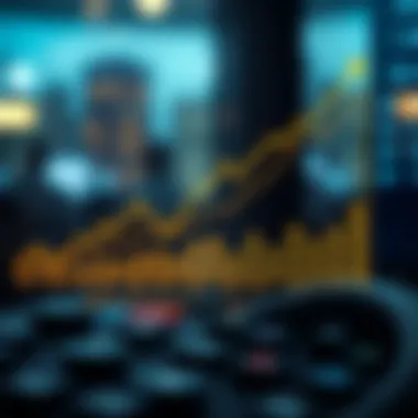 Graph showing currency conversion trends