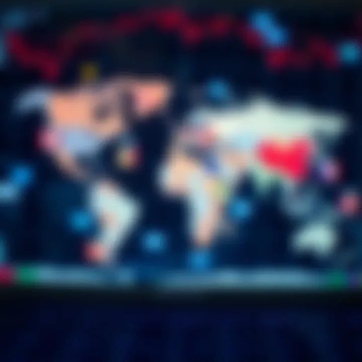 Visual representation of global currencies