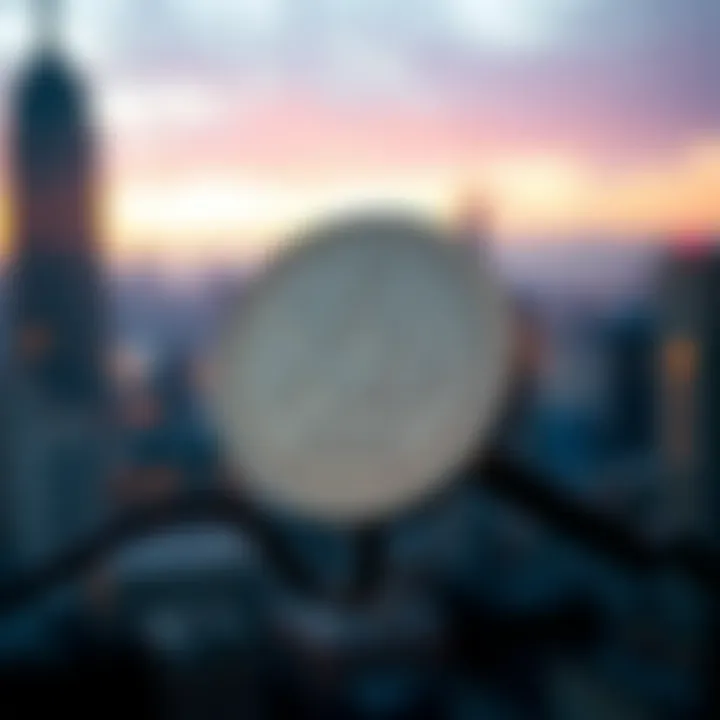 Infographic showing factors influencing XDC token prices