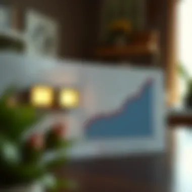 Potential Returns from Home Sales Graph depicting potential returns from selling a house